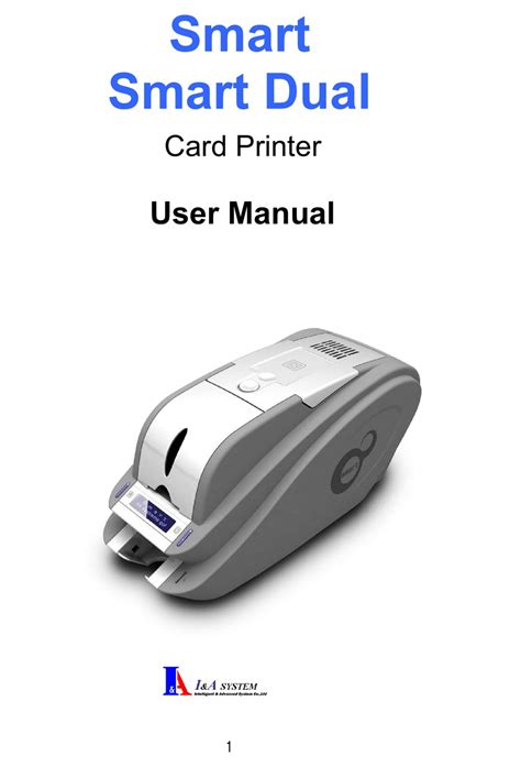 i n a system smart card printer driver|I&A SYSTEM SMART USER MANUAL Pdf Download .